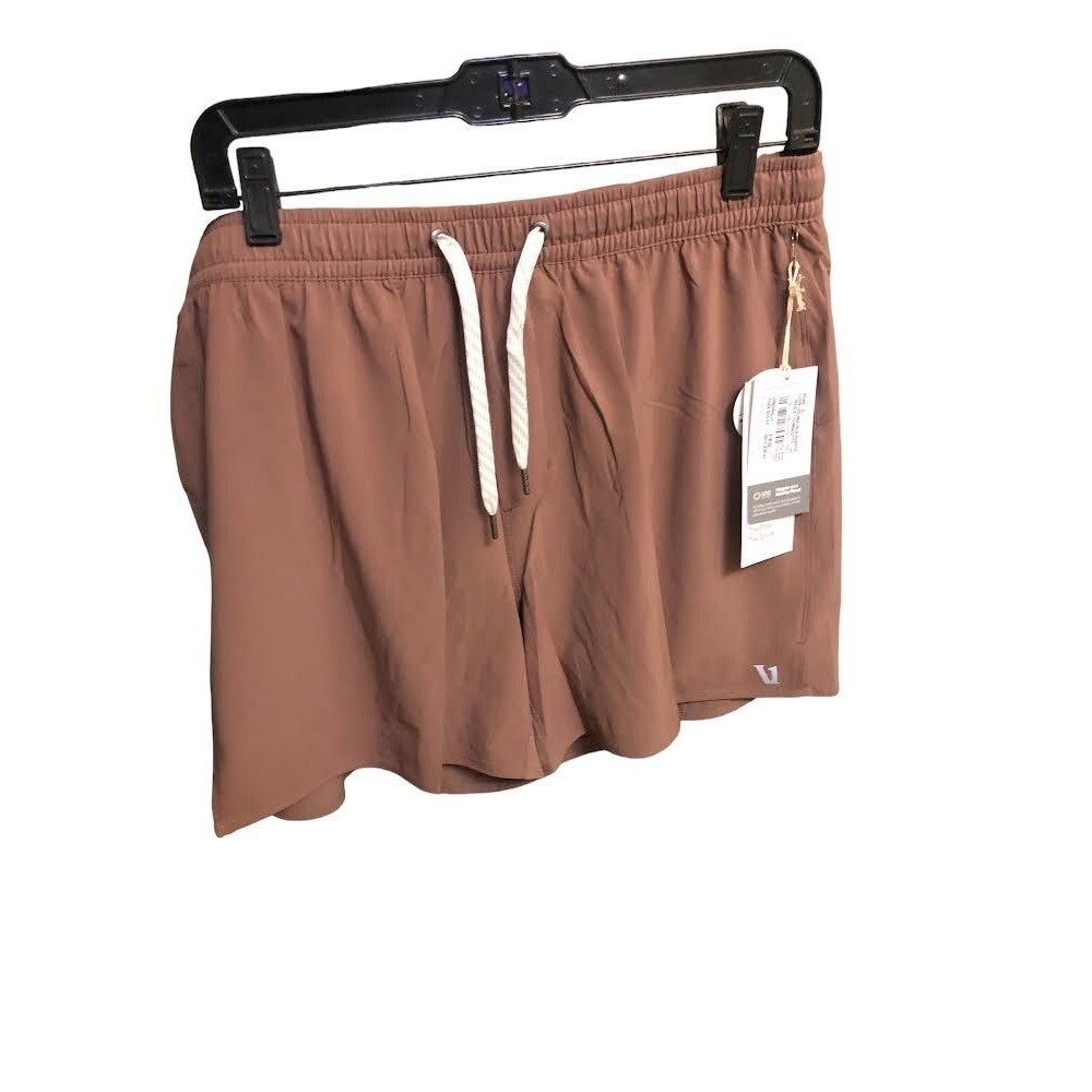 Vuori Course Run Shorts Men’s XL Terracotta Dark Red $78 New w/tag